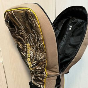 Feature image for golf bag zipper repair.