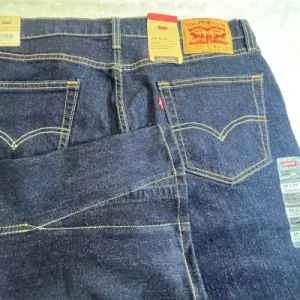 Feature image of a Levi jeans alteration where a customer's jeans hem was was broaden with a piece of denim cloth.